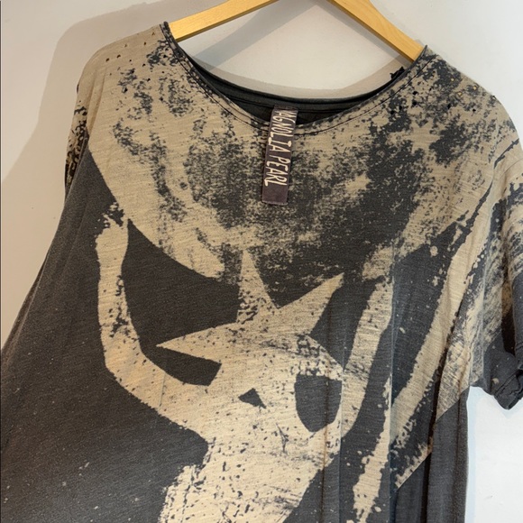 Magnolia Pearl Space Disco Tee Dress in the Ozzy color 100% cotton jersey - Picture 15 of 15